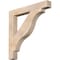 Ekena Millwork Funston Block Smooth Bracket, Douglas Fir, 5 1/2"W x 44"D x 44"H BKT06X44X44FST05SDF - alternate 1